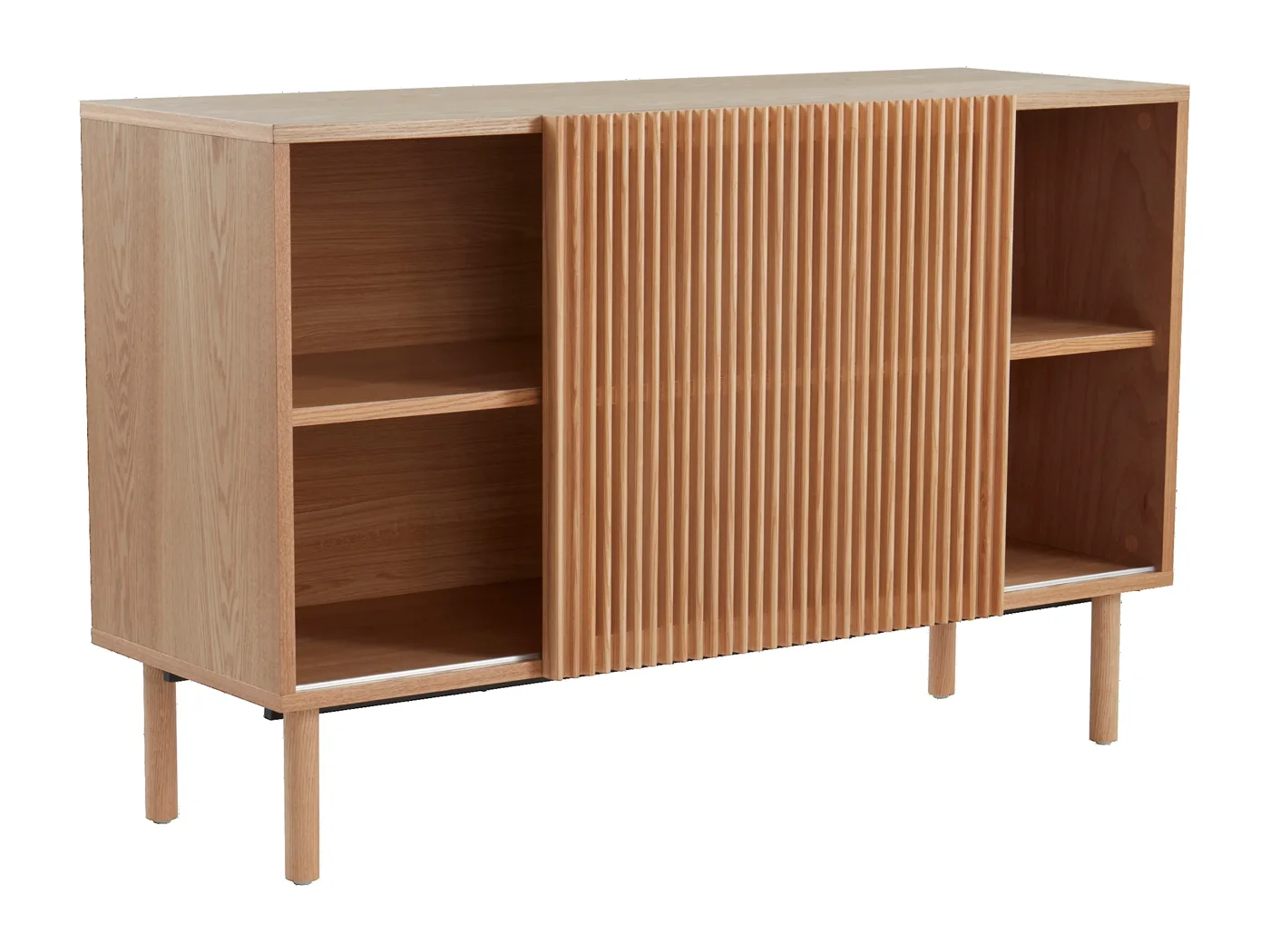 Jotex SION sideboard i askfaner med skjutdörr